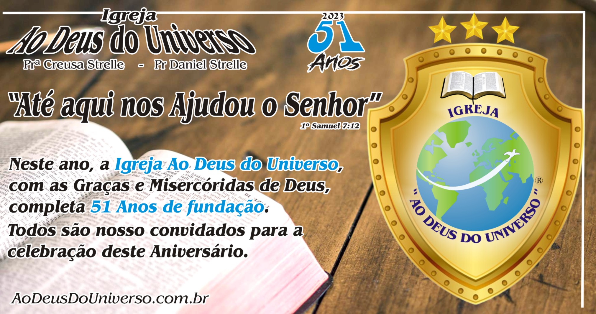 51 Anos da Igreja Ao Deus do Universo